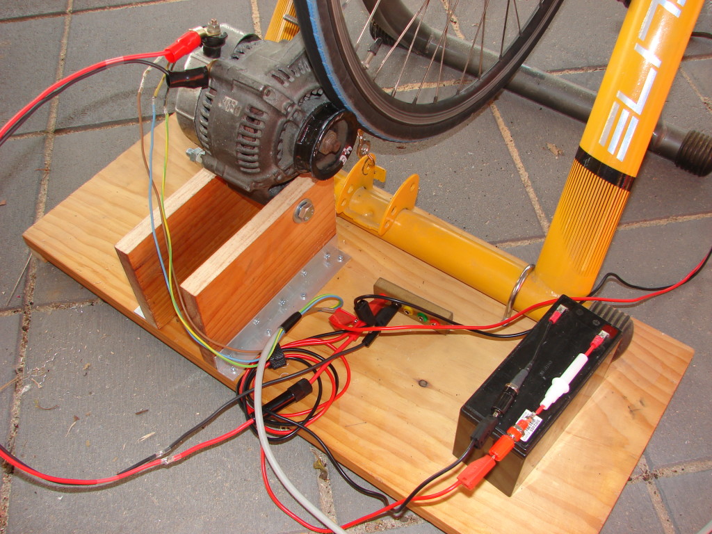 Building A Pedal Powered Electric Generator | MawsonLakes.Org